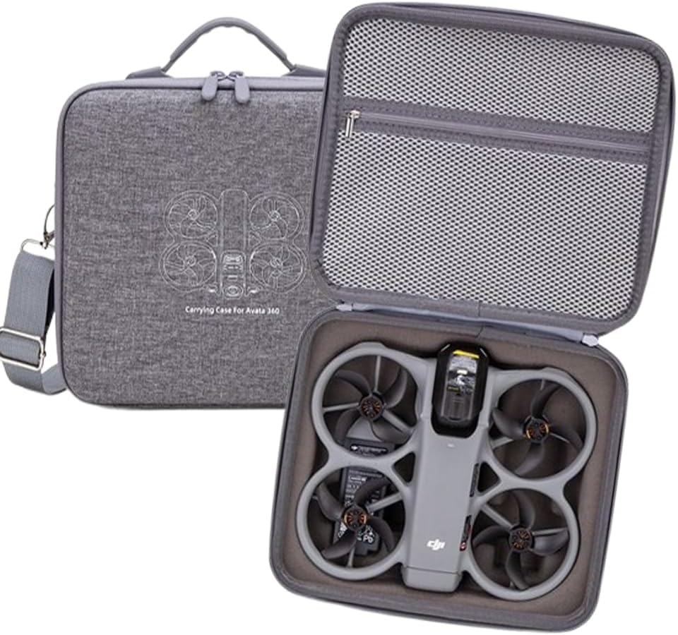 Carrying Hard Case for DJI Avata 360 Drone - Portable Travel Bag for Goggles N3/RC Motion 3 Controller